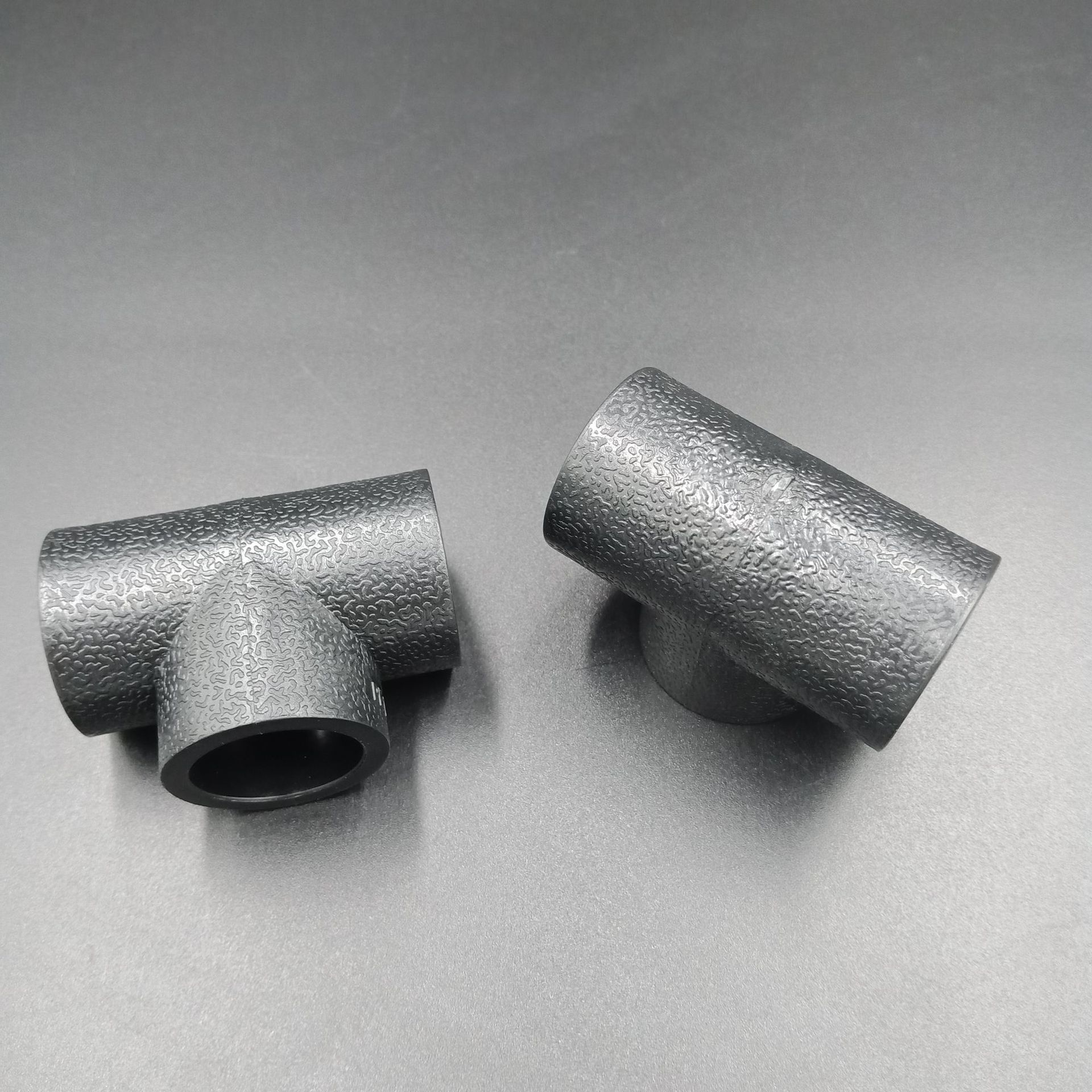 pe管材管件pe等径三通pe变径三通pe承插塑件承插式正三通厂家直销