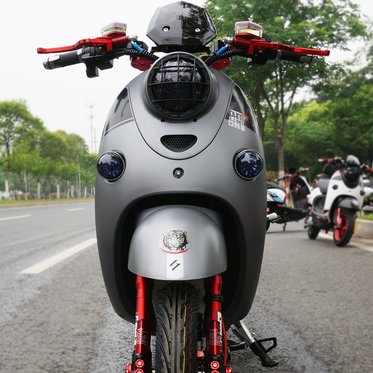 厂家直供改装小龟成人60v电动自行车高配加长龟王72v电摩电动车