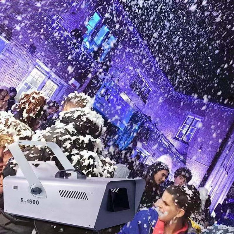 雪花机 舞台喷雪机 婚庆演出圣诞节造雪机 1500w仿真下雪设备