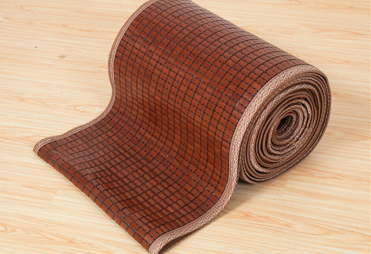 雷氏【剪裁】麻将凉席沙发垫 卷筒卷料材竹凉席坐垫厂家