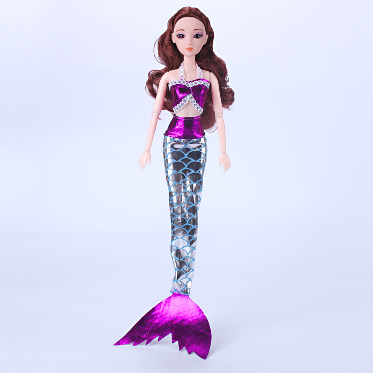 雅萌乐换装娃美人鱼时装衣服套装30厘米女孩玩具洋娃娃公仔玩具