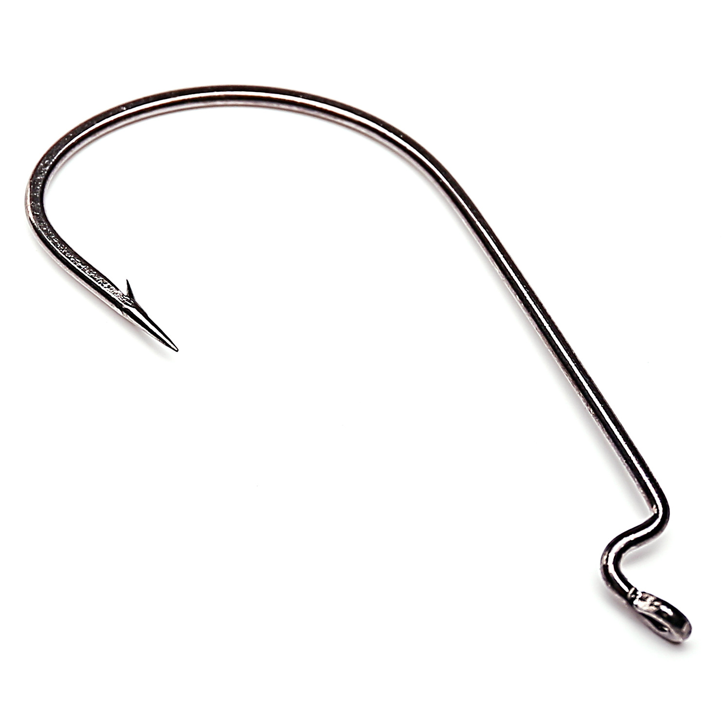 100枚盒装宽腹曲柄钩海钓路亚软虫鱼钩 ebay 亚马逊 跨境渔具