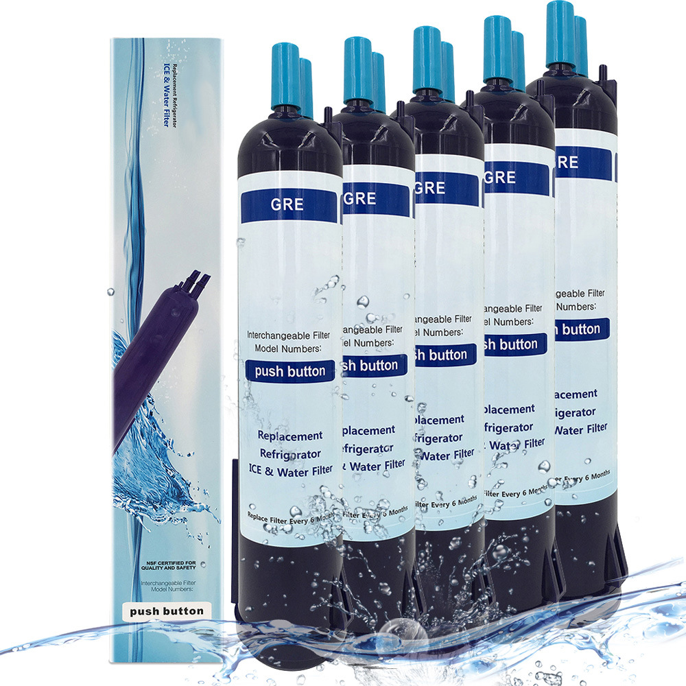 新品牌grepush-button家用直饮冰箱滤芯兼容批发