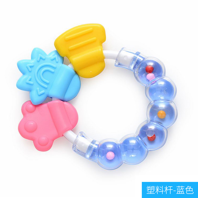 Factory Direct Sales Baby Food Feeder Molar Rod Infant Silicone Teether Molar Teether Rattle Teether