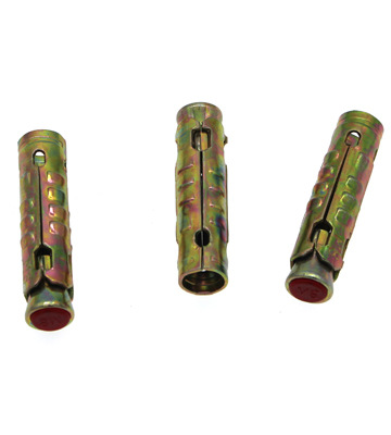 正森金属 现货直销 镀彩吊顶 一片式 鱼鳞拉爆隐形内膨胀空管壁虎