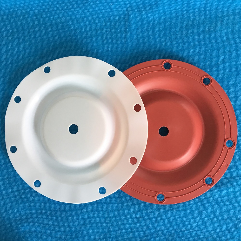 气动泵配件 四氟膜片【cf 286-108-600】隔膜泵膜片厂家 批发定制