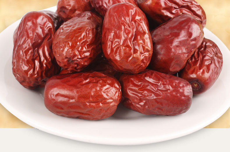 新疆特产和田大枣新疆红枣大红枣二级和田玉枣500g原产地批发代发