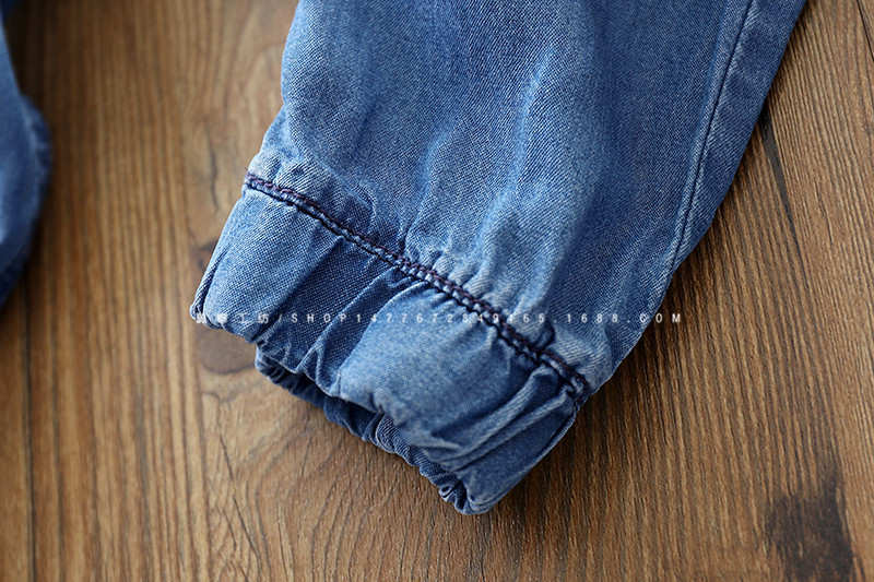 18夏季新款儿童中大童钉子裤天丝18-3205