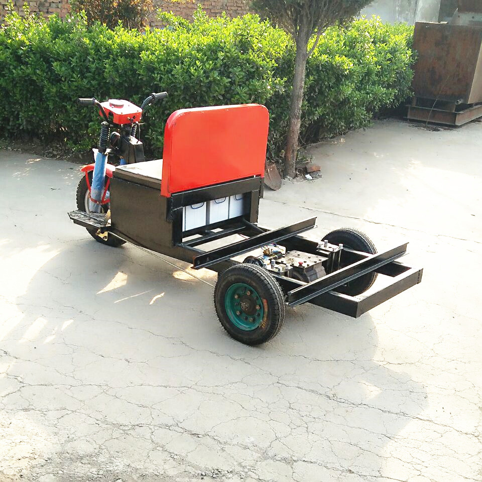 电动干燥窑拖车 电动拉干坯车 电动三轮轨道窑拖车