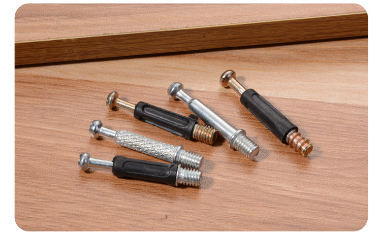 柏优五金三合一连接件偏心轮 三合一锁扣衣柜拆装连接件 家具五金