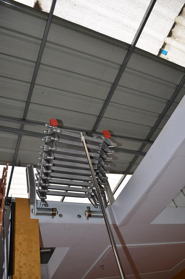 室内室外隔层楼梯吊铺楼梯隐形折叠梯子别墅复式伸拉梯子