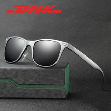 铝镁新款男女士通用偏光太阳镜8559全框墨镜户外运动骑行镜