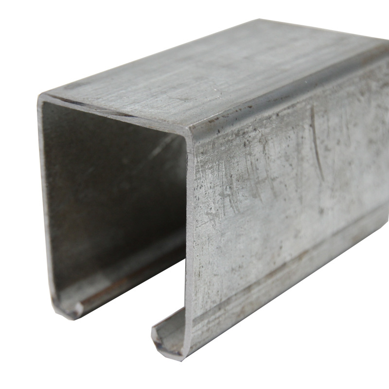 厂家供应重型加厚推拉门冷库门吊轮吊轨兴达50型加重钢制吊轨