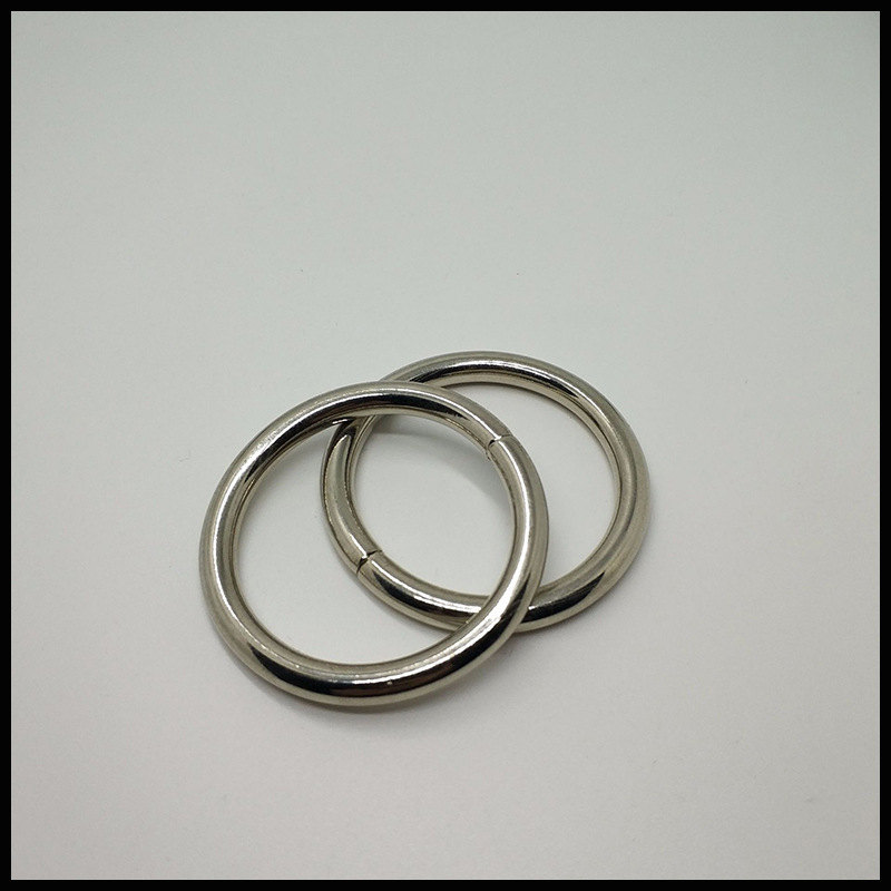 铁环 铁扣 镀锌铁卡圈 铁圈 开口圆环 金属圆环扣 铁圈环