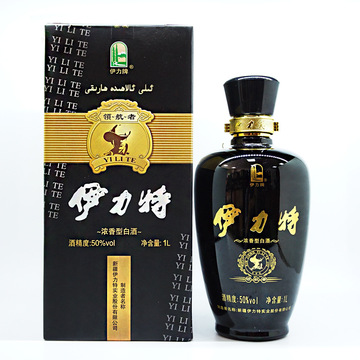 新疆白酒50度伊力特领航者1l装商务宴会馈赠亲友高度白酒批发