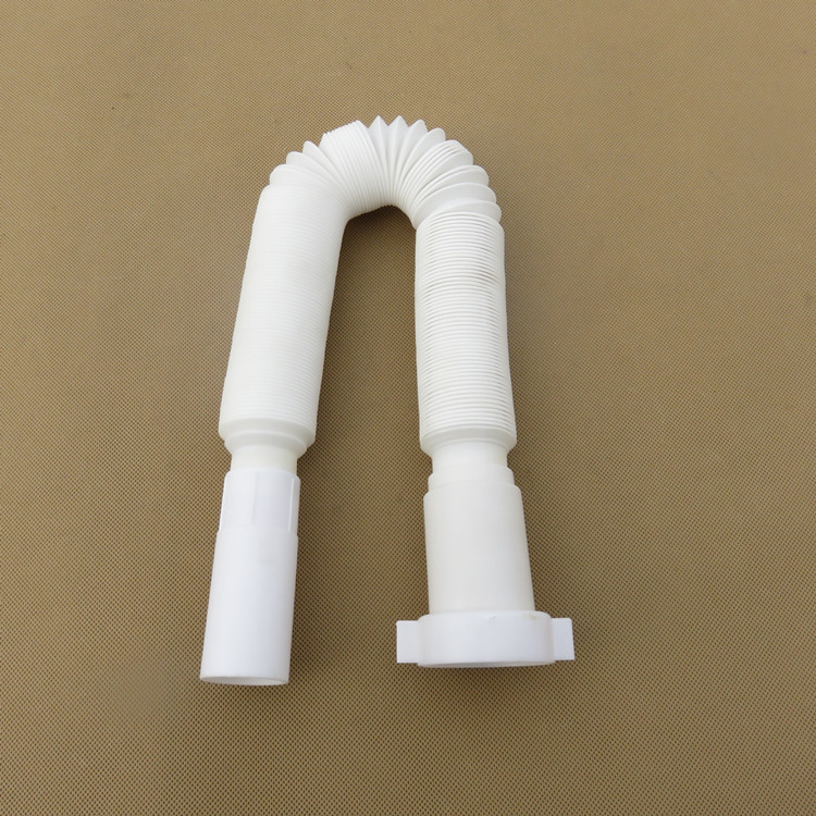 塑料菜盆伸缩管下水管洗脸盆洗漱台水槽排水管白色管