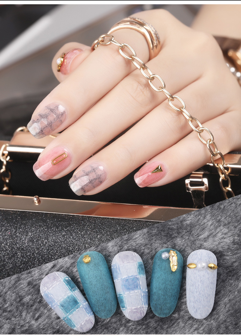 戈 雅光疗皮草胶指甲油胶2021新色新款芭比星辰流沙美甲店专用