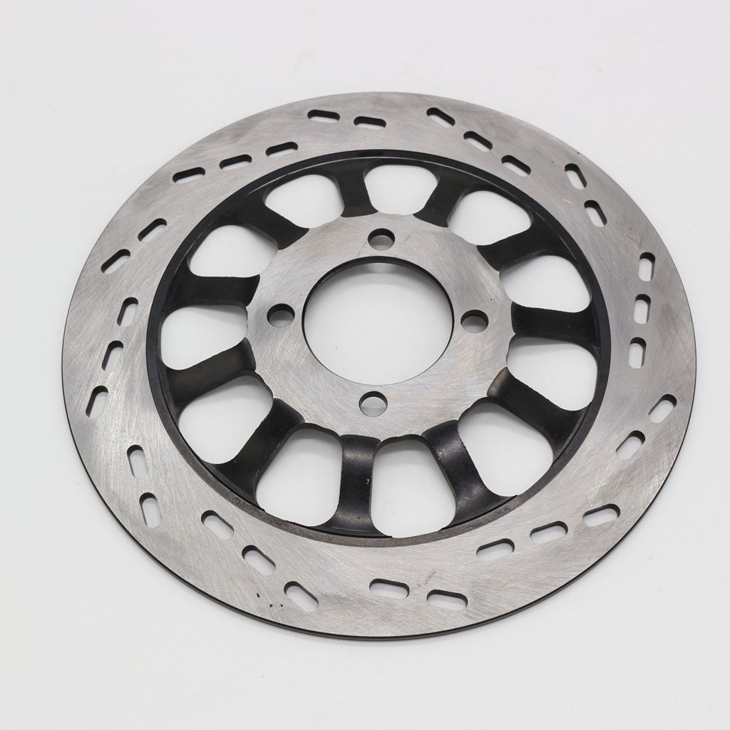 摩托车电动车碟刹盘刹车盘 越野220盘220铃木盘 钢盘大盘