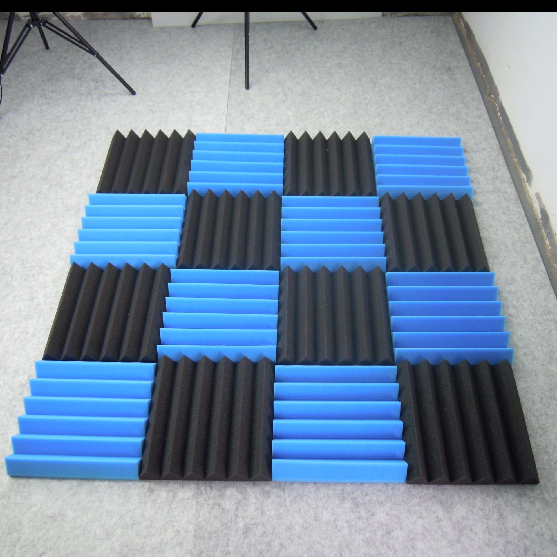 阻燃防火三角槽型吸音棉ktv录音棚鼓房专用工厂直销三角槽吸音棉