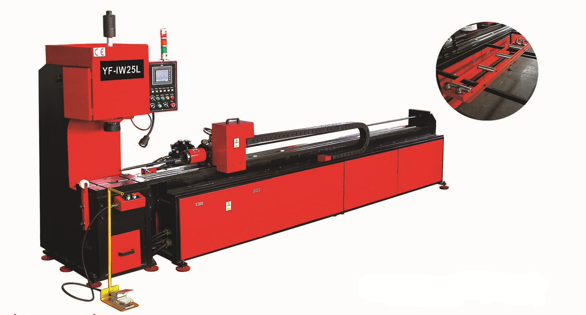 永丰yf全自动冲孔设备高速液压数控全自动管材型材冲孔高精度快速