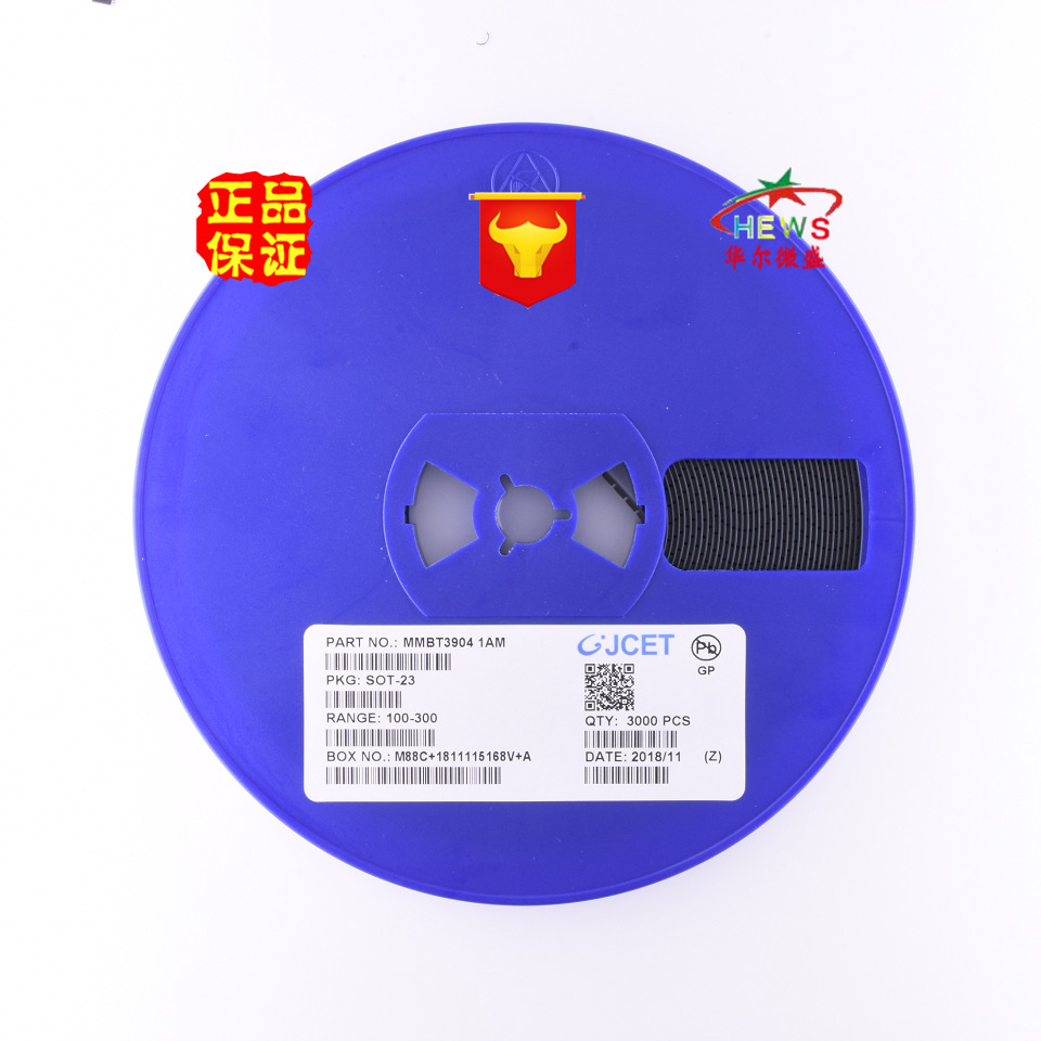 原装cj长电质量保证mmbt3904丝印1am封装sot23电流200ma