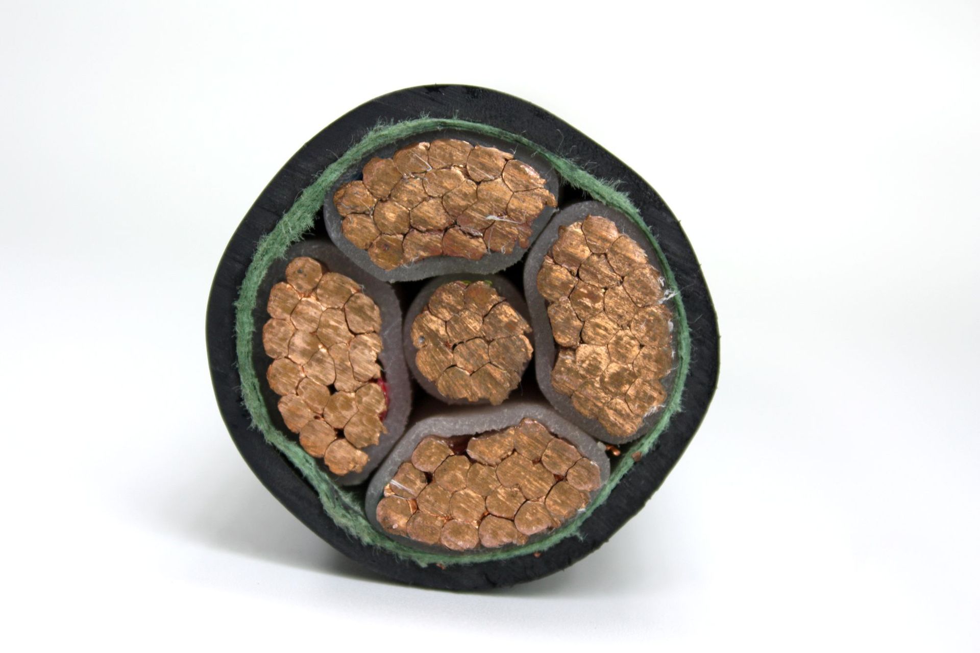 国标无氧铜低压电力电缆yjv4 1工程专用5芯电线电缆 厂家批发