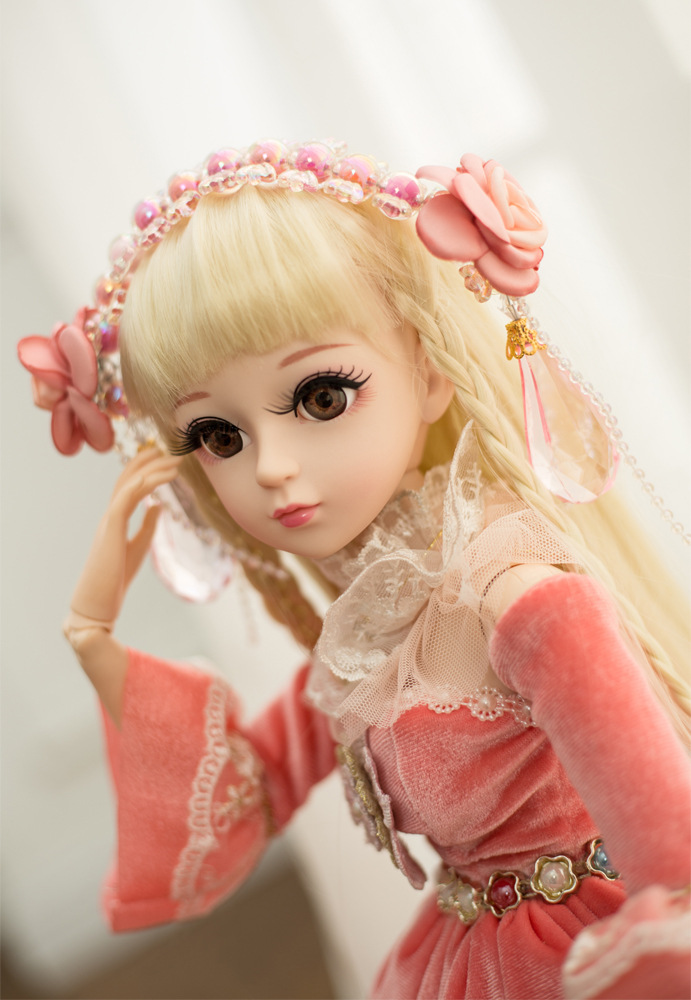 限量收藏版60cm欧妮娃娃19关节手工罗莉心儿公主女孩礼物