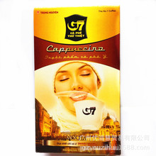 批发越南进口 中原G7卡布奇诺咖啡 摩卡味 216g 24盒一箱