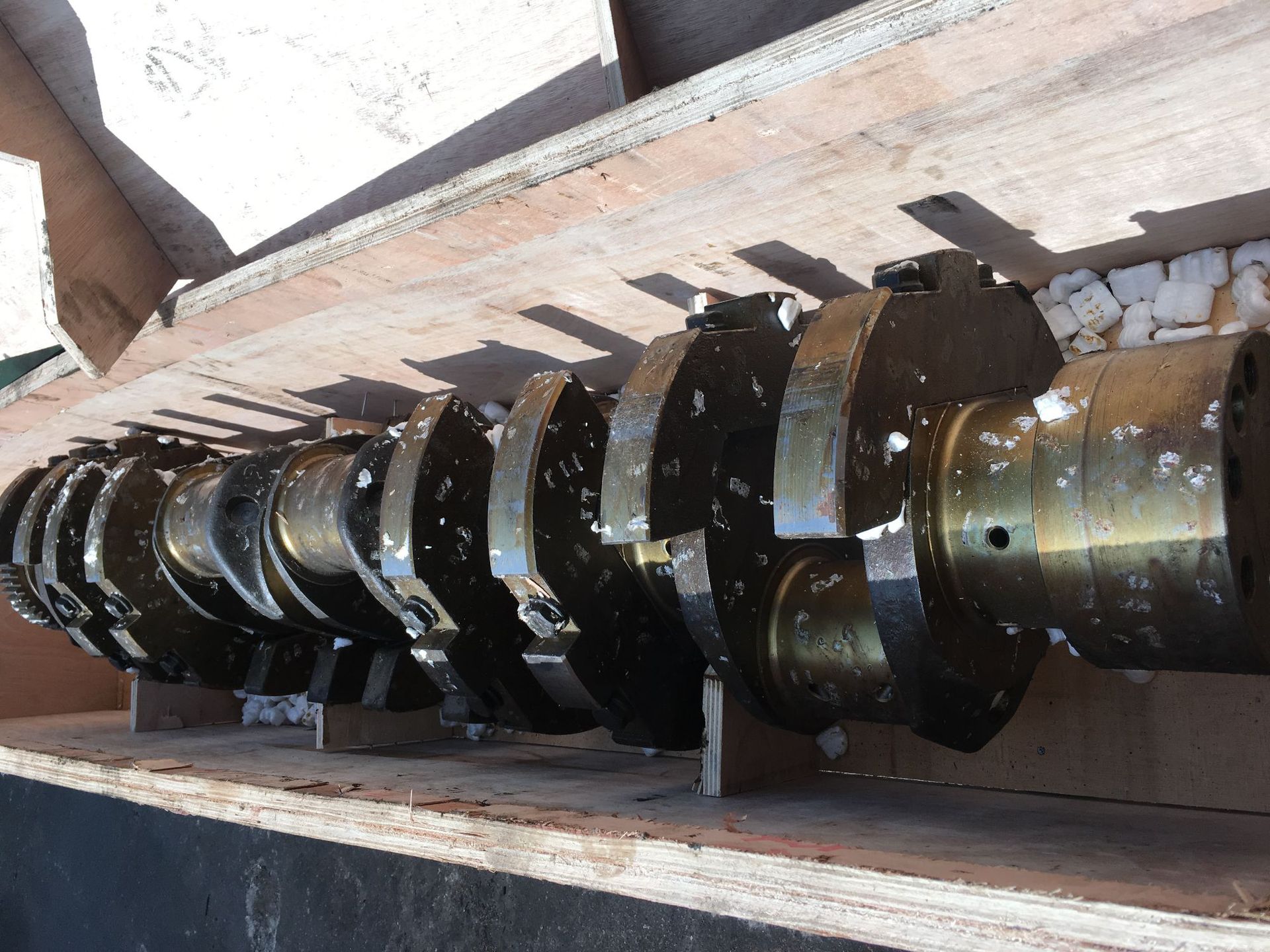 供应三菱s12a2-pta船用发动机全新曲轴s12a-mpta