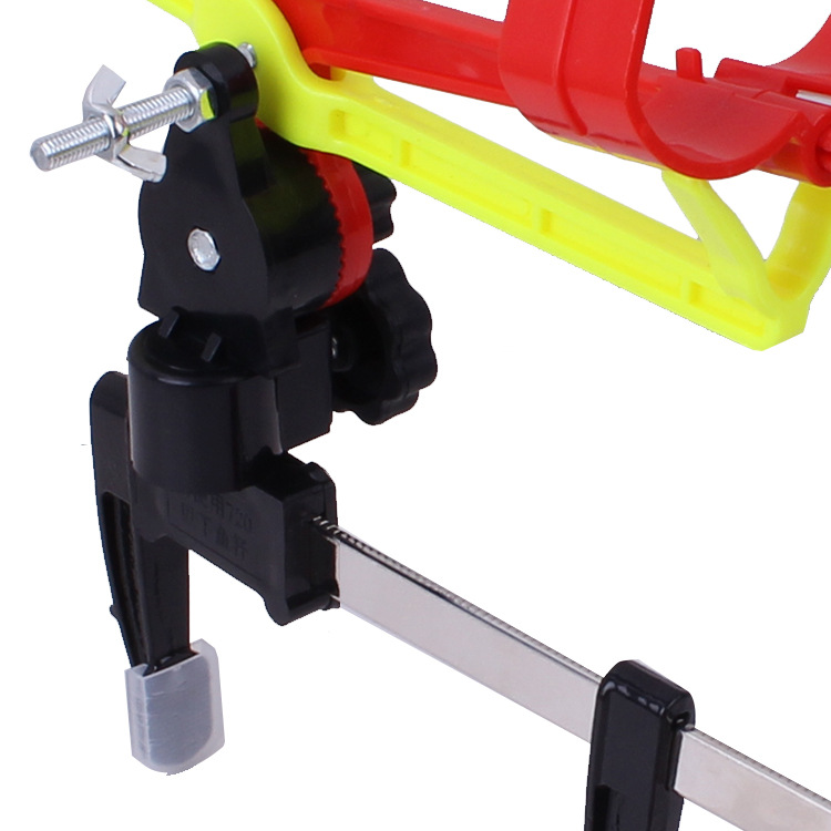 万向桥钓支架桥梁护栏多功能钓鱼竿炮台架手竿架鱼竿支架批发