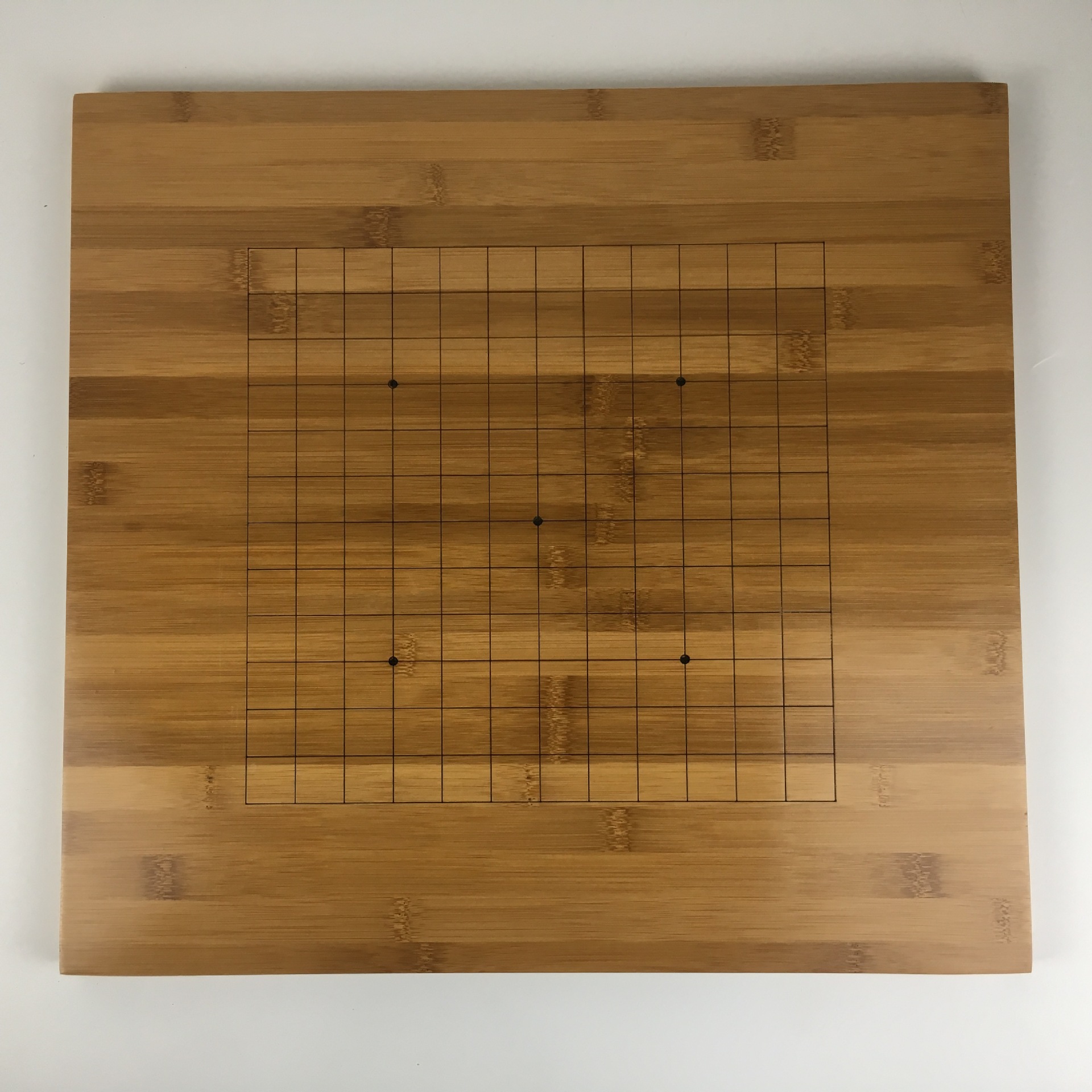 【厂家】2cm19路 13路楠竹围棋棋盘 实竹双面激光雕刻 可定制logo