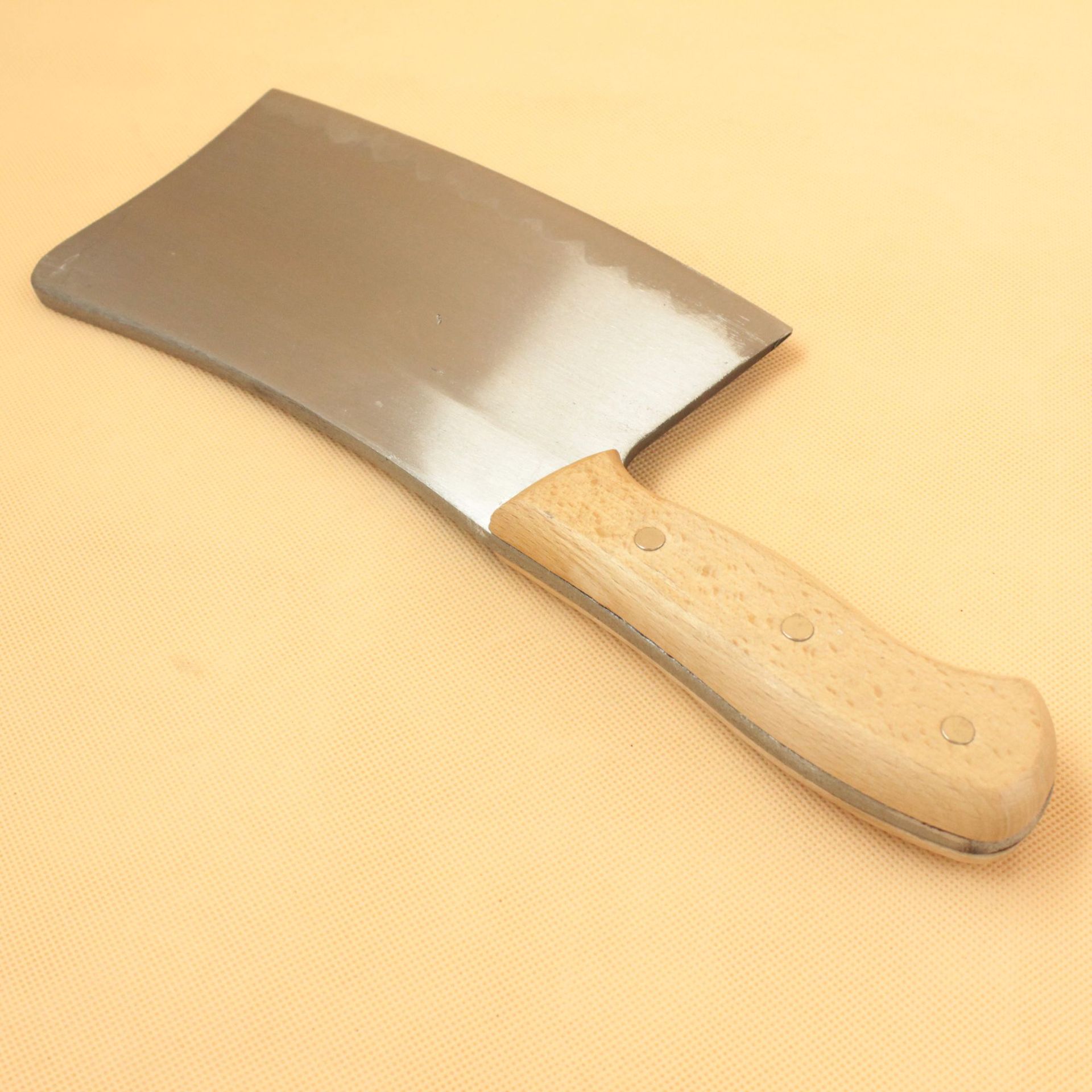 宝刀牌斩骨刀 木柄加厚斩骨刀 剁骨头切肉菜刀 家用砍骨头剁鸡骨