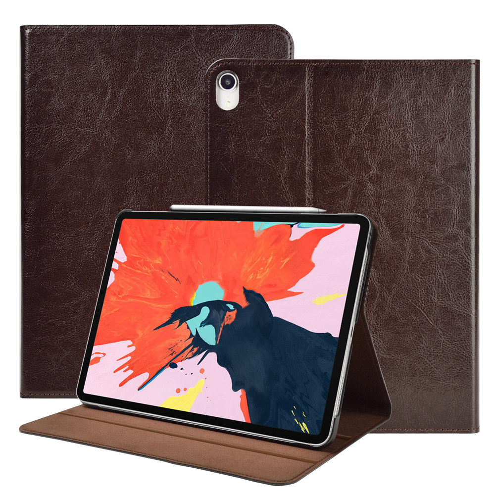 ipad pro11寸真皮保护套ipad 2018 12.9新款皮套真机测试 pencil