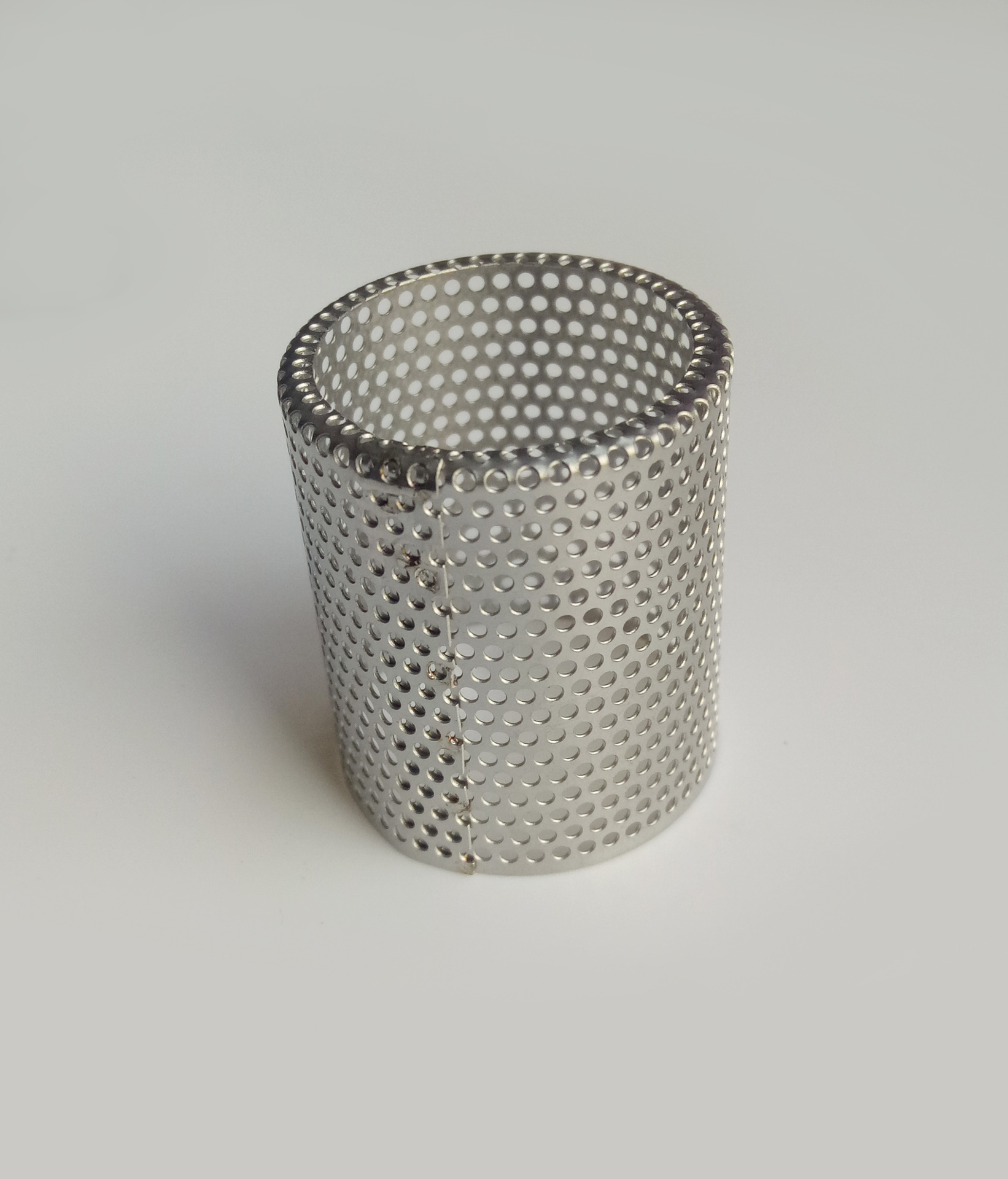 安平厂家定制304不锈钢小滤筒 小型不锈钢网筒 蚀刻加工304过滤筒