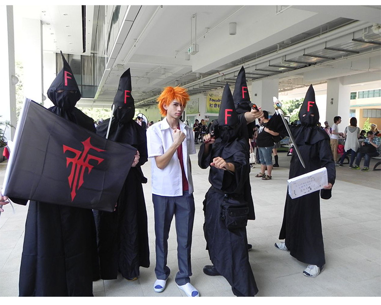 fff异端审判团3f 团服 笨蛋召唤兽 cos服装 动漫服装披风斗篷