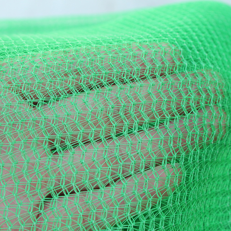 绿色圆丝聚酯盖土网 工地密目盖土网 绿化防尘盖土盖煤网 可定制