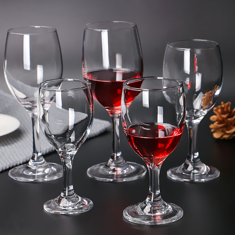 厂家批发批发红酒杯 加厚玻璃小高脚杯透明白酒杯 酒具套装-阿里巴巴