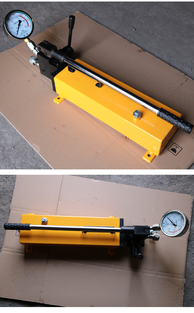 厂家直销手动液压泵小型手动泵定制手动试压泵syb-2s超高压手动泵