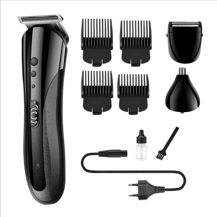 Cross-Border Kemei Shaver KM1407KM-1419-1506 Hair Clipper Nose Hair Trimmer Three-in-One