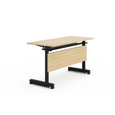 佛山厂家直销带脚轮移动可折叠组合会议培训条形桌课桌