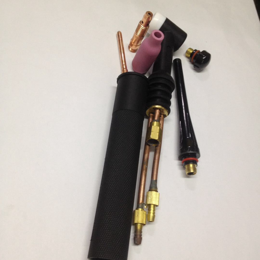 氩弧焊配件wp-18水冷式氩弧焊枪头 枪体 弯枪头枪柄
