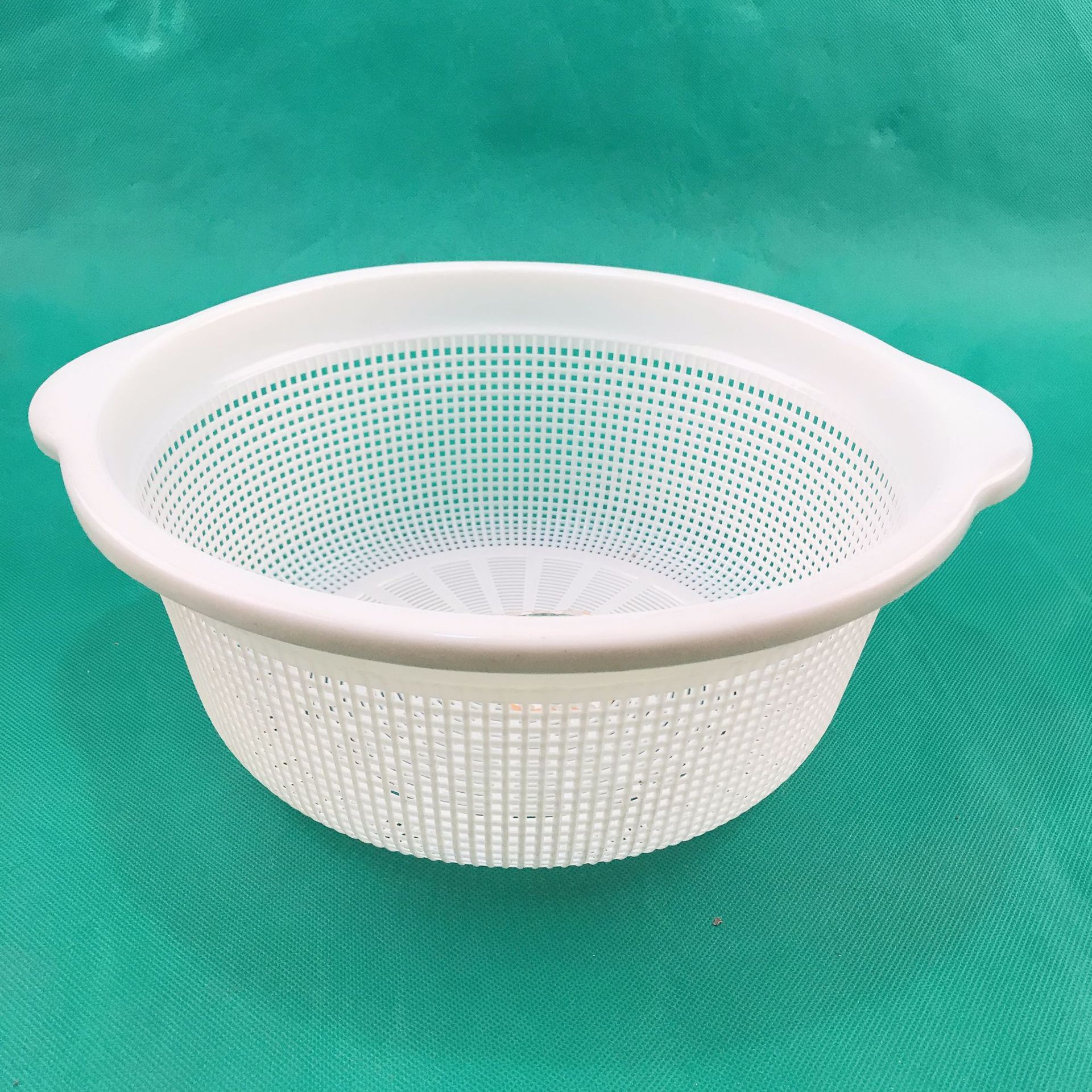 双耳淘米器洗米筛漏塑料淘米盆厨房用品沥水蓝洗菜篮子洗菜盆批发