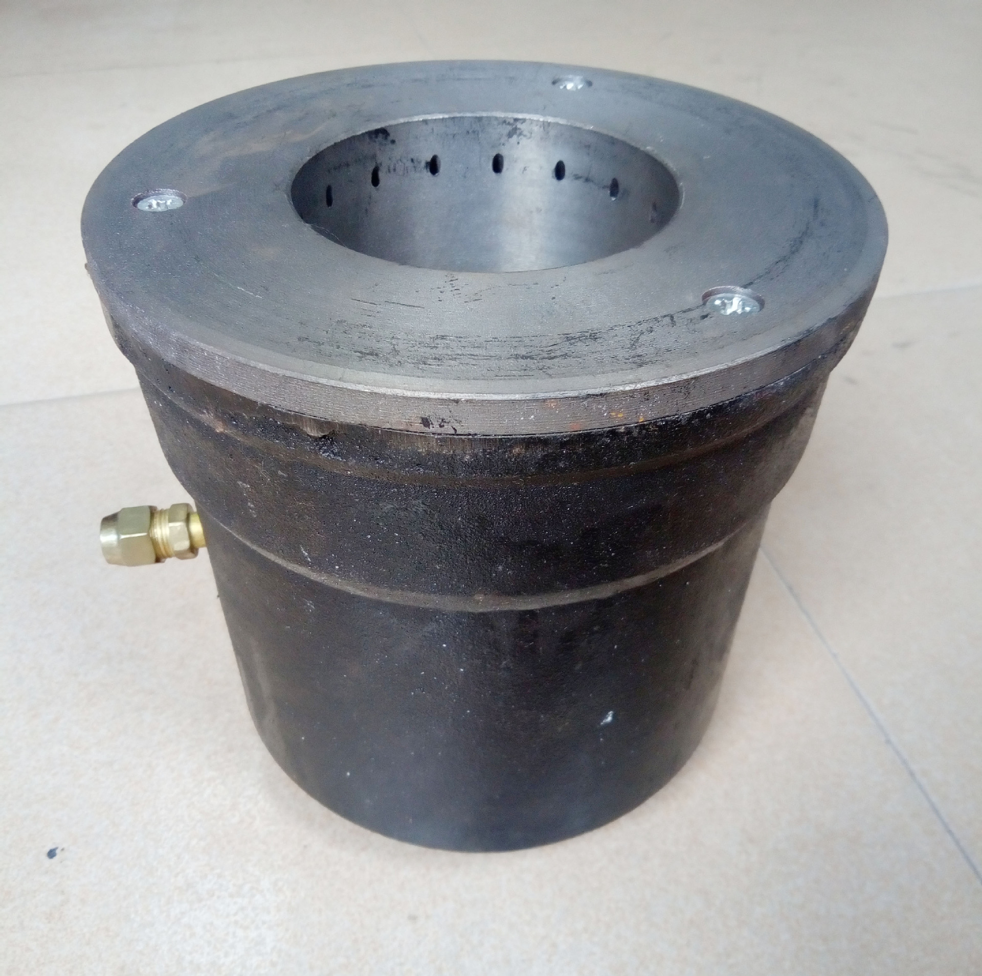 广东生产4寸油气两用铸铁炉头电子点火带熄火保护红外线炉头厂家