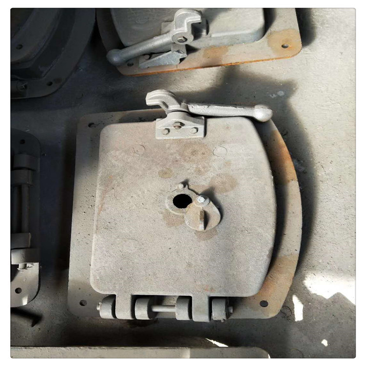 耐高温锅炉炉门厂家 锅炉厂配件正压炉门 现货 看火们