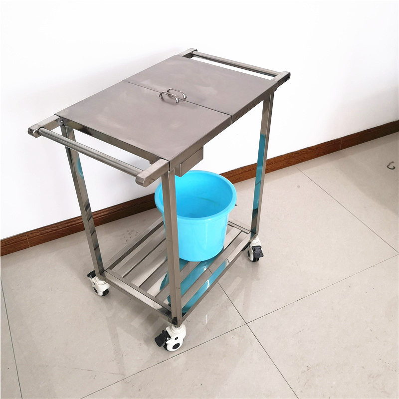 医用冲洗车医院用不锈钢清创车手术室清洗车医院用推车护理车