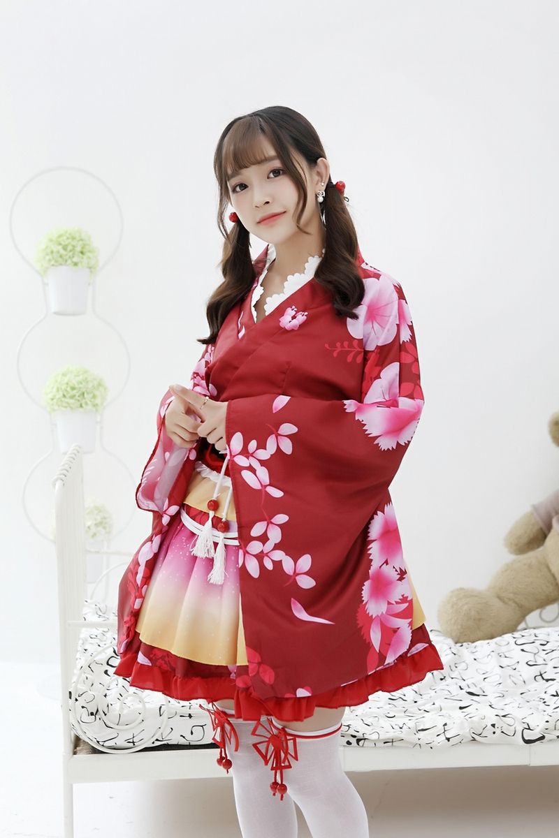 现货多款lovelive浴衣海未星空活动新卡夏日祭觉醒短和服cos浴衣