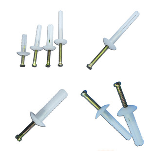 澳规蘑菇型6mm膨胀胶粒 壁虎膨胀螺丝栓 质量好厂家热销发货快