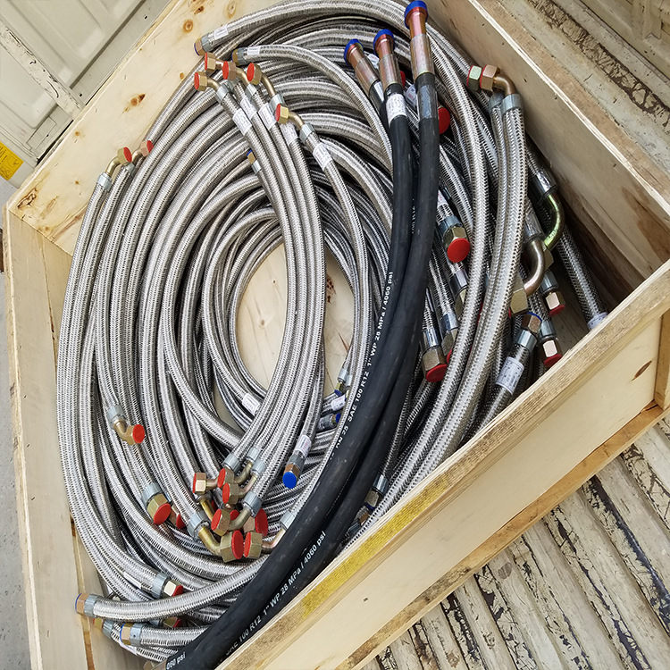 铠装夹石棉编织高压胶管防火阻燃高压胶管耐高温高压耐油胶管