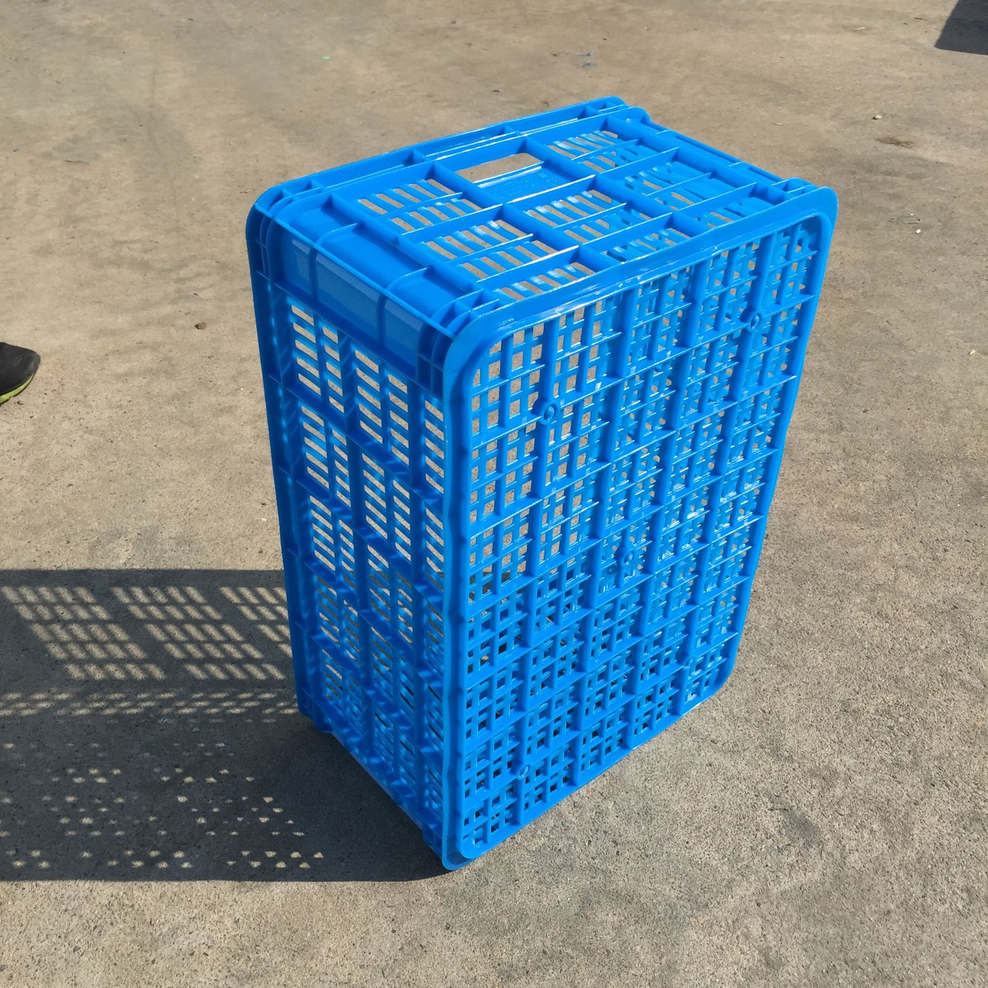 塑料筐快递长方形加厚水果大号蔬菜批发货框子工厂收纳储物周转箱