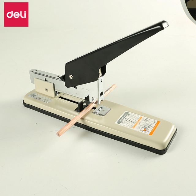 得力0394订书机拆解,得力0370订书机拆解 得力0394省力重型订书机厚层订书机大号加厚大码办公订书器装订器